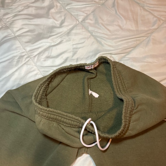 Soffe Broadway Dance Center New York City Sweatpant Joggers Large Green - Picture 7 of 8